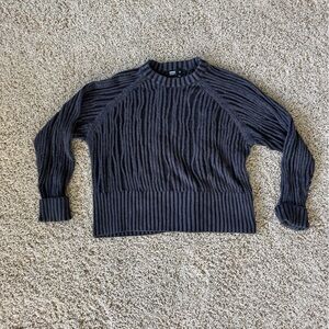 Women's dark grey Blue Sweater